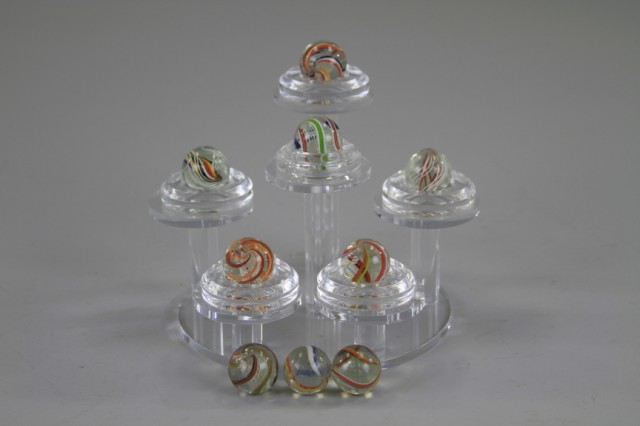 LOT OF SWIRL MARBLES Includes