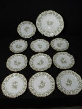 Lot of ten Elite Limoges Frenc