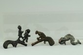 LOT OF THREE ANIMATED CAP PIST