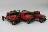 LOT OF THREE BUDDY 'L' ROBO TO