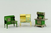 LOT OF THREE EARLY STOVES Cast