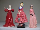 Lot of three English porcelain