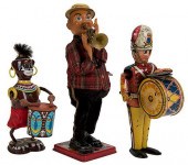 LOT OF THREE FIGURAL MUSIC-THE