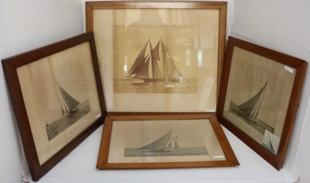 LOT OF THREE FRAMED PHOTOGRAVURES