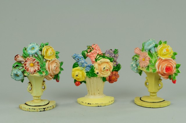 LOT OF THREE HUBLEY BOOKENDS Pair