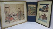 LOT OF THREE JAPANESE 18TH AND