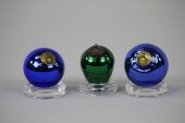 LOT OF THREE KUGELS Includes G