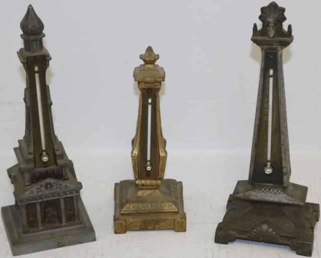 LOT OF THREE LATE 19TH CENTURY