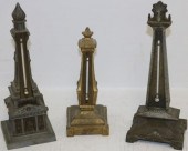 LOT OF THREE LATE 19TH CENTURY