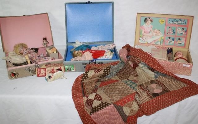 LOT OF THREE MID-20TH CENTURY BOXED