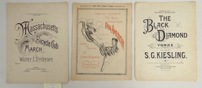 Lot of three pieces of early