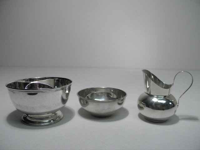 Lot of three pieces of American