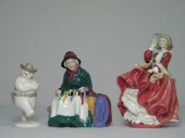 Lot of three Royal Doulton por