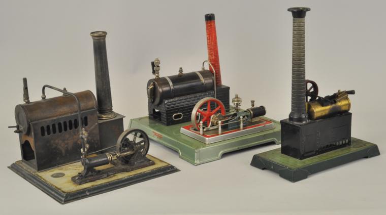 LOT OF THREE STEAM ENGINES German