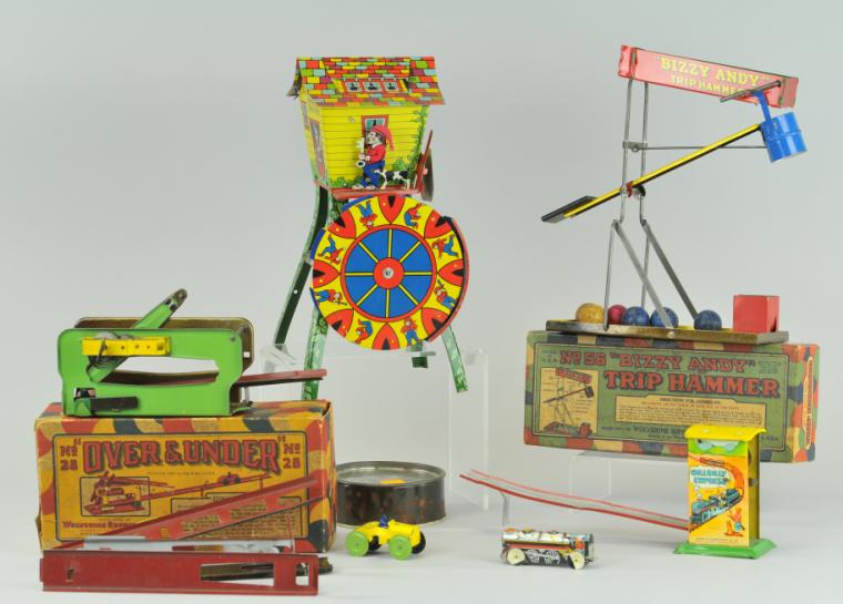 LOT OF THREE TIN TOYS Grouping
