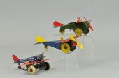 LOT OF THREE TOY AIRPLANES Inc