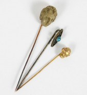 Lot of three Victorian stick p