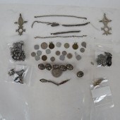 LOT OF TIBETAN SILVER JEWELRY