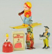 LOT OF TIN TOYS Grouping of li