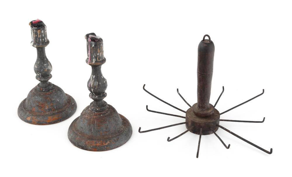 LOT OF TREENWARE 19TH CENTURY