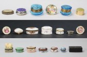 LOT OF TRINKET BOXES & LIMOGES