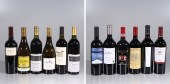 Lot of twelve bottles of wine