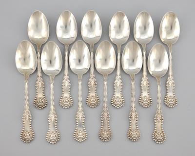 Lot of Twelve "Charles II" Sterling