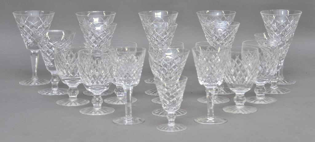 Lot of twenty-one Waterford
