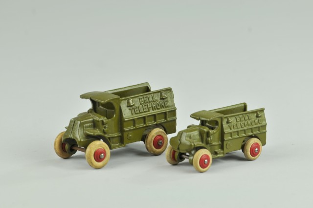 LOT OF TWO BELL TELEPHONE TRUCKS