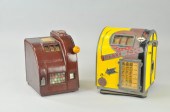 LOT OF TWO CIGARETTE SLOT MACH