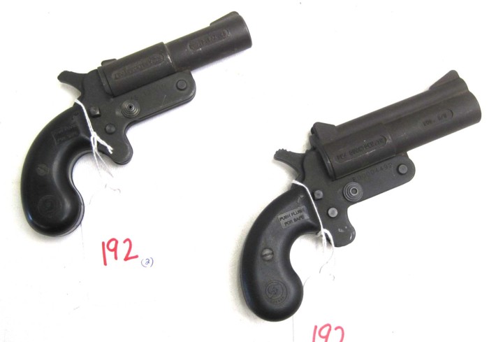 LOT OF TWO COBRAY PISTOLS; model