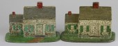 LOT OF TWO COTTAGE DOORSTOPS G