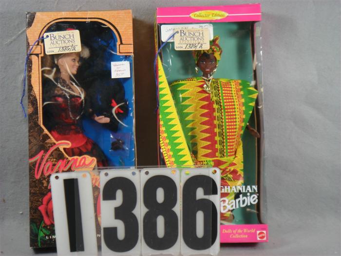Lot of two dolls, one Vanna in