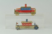 LOT OF TWO EARLY TIN SHIPS Mak
