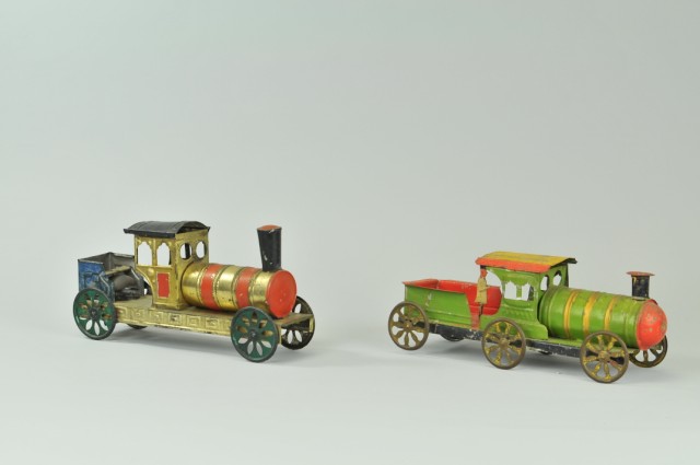 LOT OF TWO EARLY TRAIN PULL TOYS