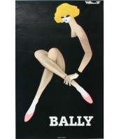 Lot of two fashion posters: Re
