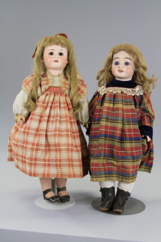 LOT OF TWO GERMAN BISQUE CHILD