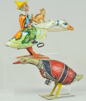 LOT OF TWO GOOSE TOYS Lithogra