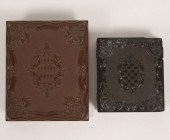 Lot of two gutta percha cases