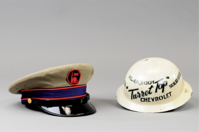 LOT OF TWO HATS Includes pressed
