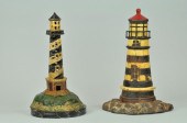 LOT OF TWO LARGE LIGHTHOUSE DO