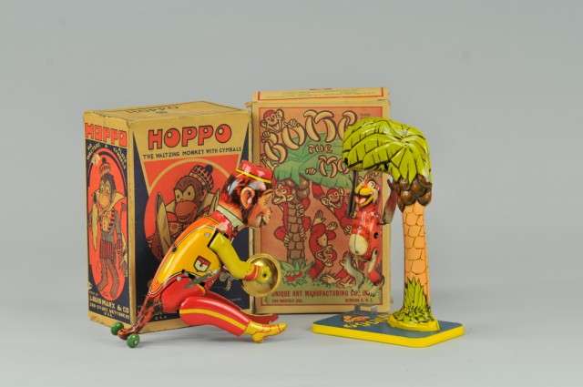 LOT OF TWO MONKEY TOYS Both boxed