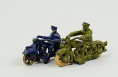 LOT OF TWO MOTORCYCLES Cast ir