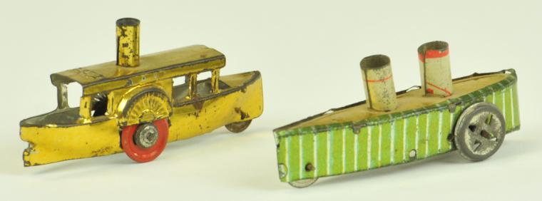 LOT OF TWO NAUTICAL PENNY TOYS