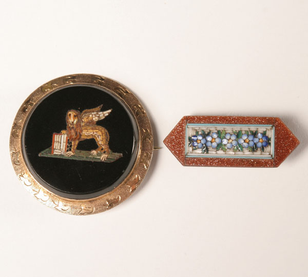 Lot of two pieces Italian micro