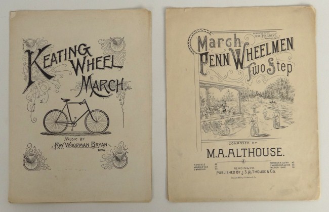 Lot of two pieces of 19th c.