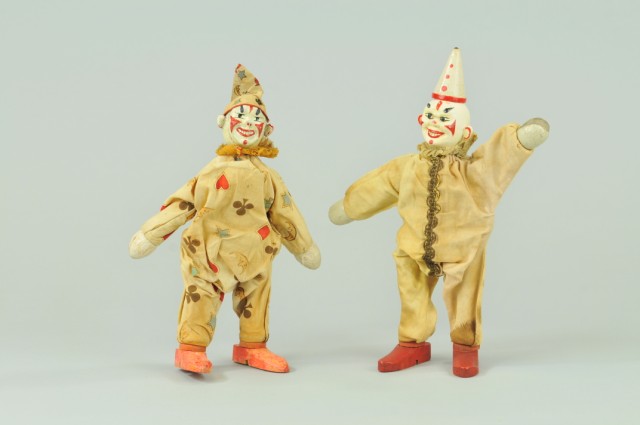 LOT OF TWO SCHOENHUT CLOWNS Both in