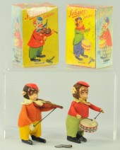 LOT OF TWO SCHUCO BOXED MONKEY