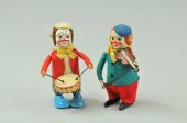 LOT OF TWO SCHUCO CLOWN MUSICI