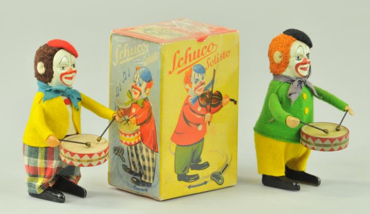 LOT OF TWO SCHUCO MUSICIANS